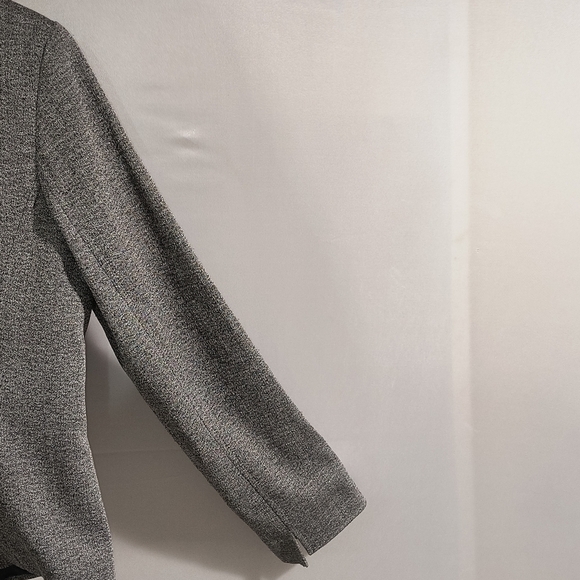 Franco Mirabelli Women's 10 Gray Blazer Jacket - Picture 8 of 9